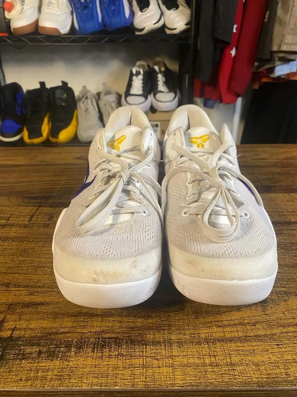 Nike Kobe 8 Protro Lakers Home Basketball Shoes